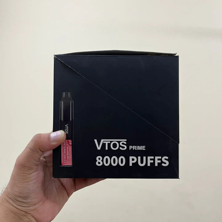 VTOS Prime Type-C Rechargeable Vape (5% NIc) - 8000 Puffs