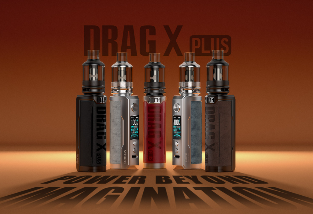 Voopoo DRAG X PLUS 100W Pod Mod Kit India | Vapevilla (Without Box)