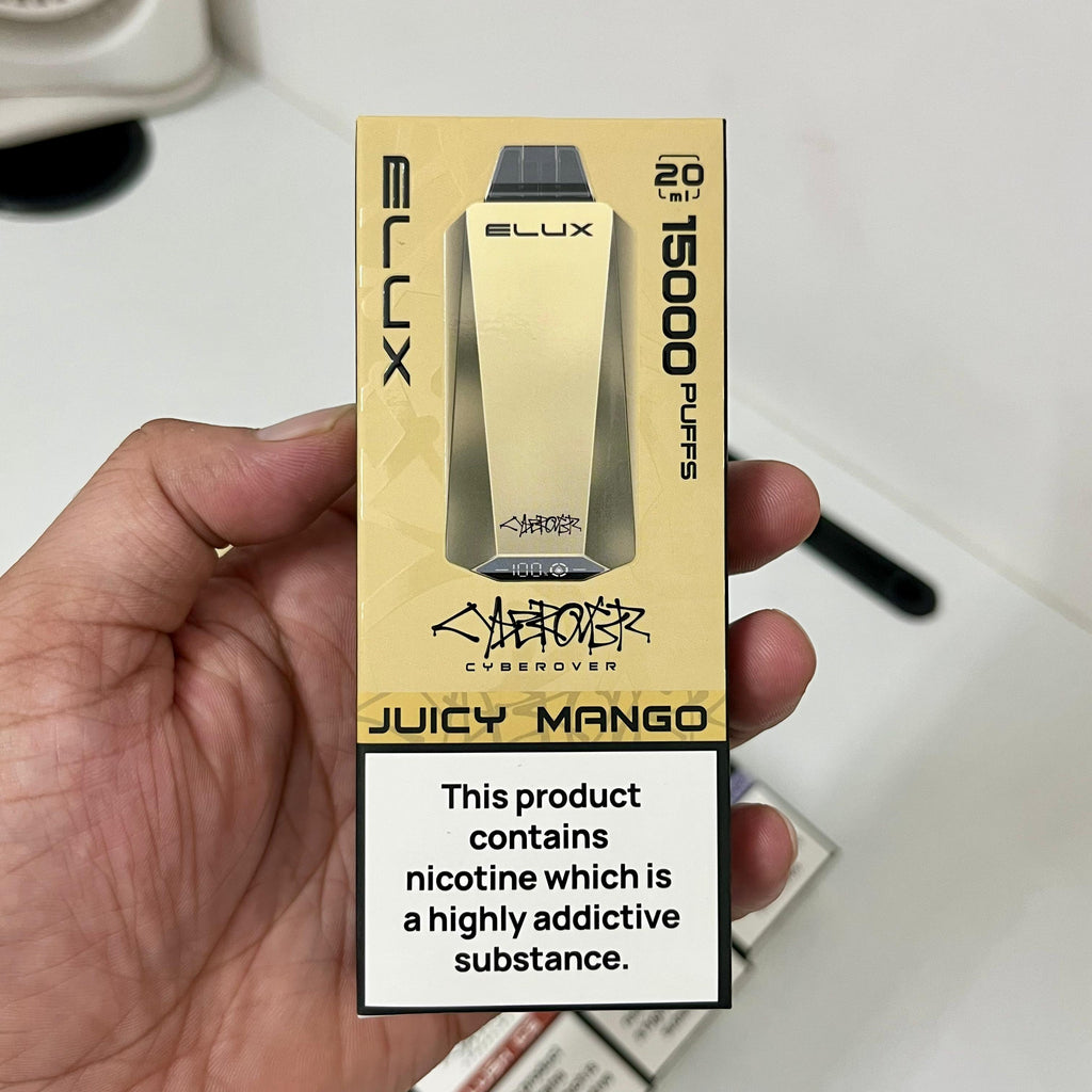 Elux Cyberover Stainless Steel - 15,000 Puffs