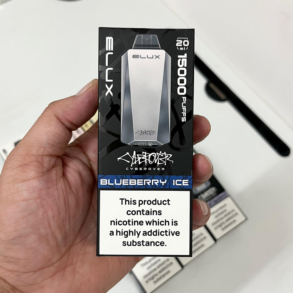 Elux Cyberover Stainless Steel - 15,000 Puffs