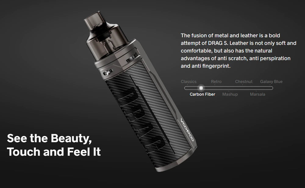 VOOPOO Drag S Device Pod Kit 6OW - 100% Original (Without Box)