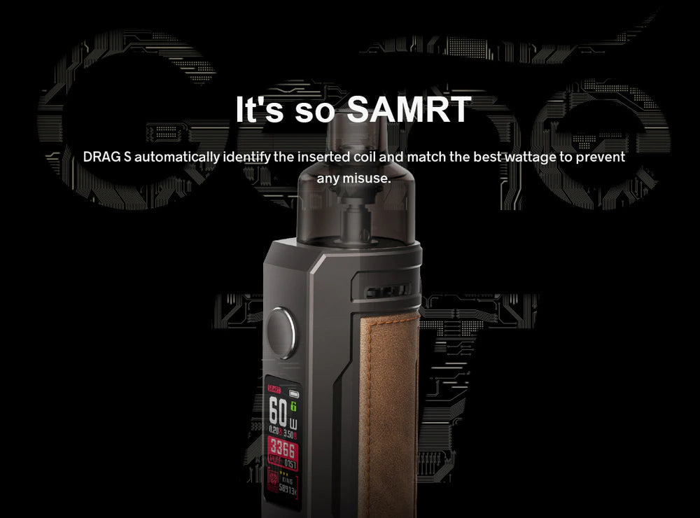 VOOPOO Drag S Device Pod Kit 6OW - 100% Original (Without Box)