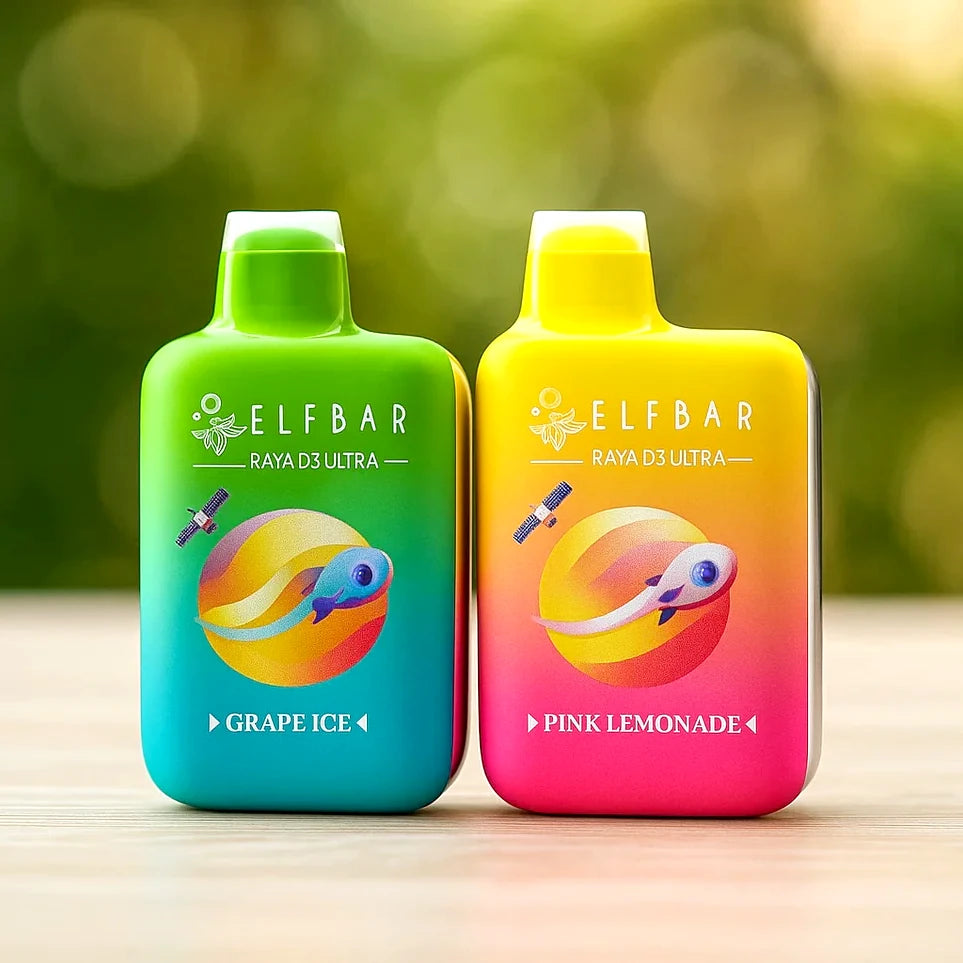 Elfbar Raya D3 Ultra 30,000 Puffs | Dual Mesh Coil with Child Lock