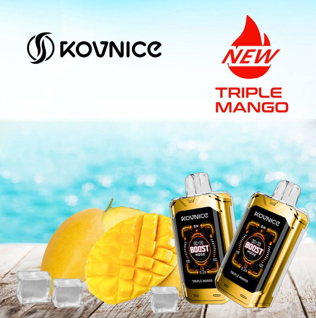 Kovnice Rush 20K Puffs - World First Smart HD Screen Vape Device