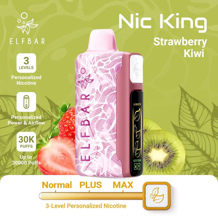 ELF Bar Nic King 30,000 Puffs - 3 Level Adjustable Nicotine