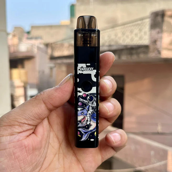 Vaplucky Refillable Vape Device Kit with Free Extra 3 Pods