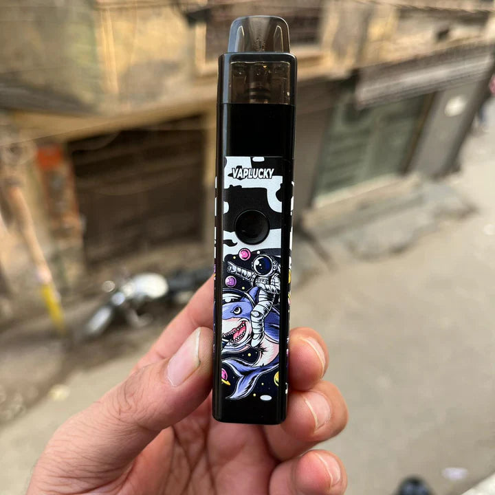 Vaplucky Refillable Vape Device Kit with Free Extra 3 Pods