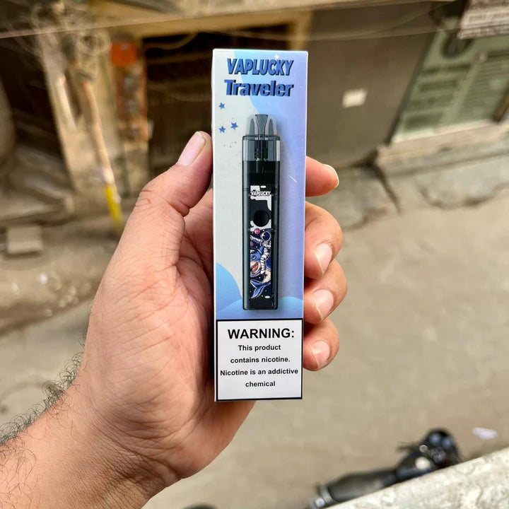 Vaplucky Refillable Vape Device Kit with Free Extra 3 Pods