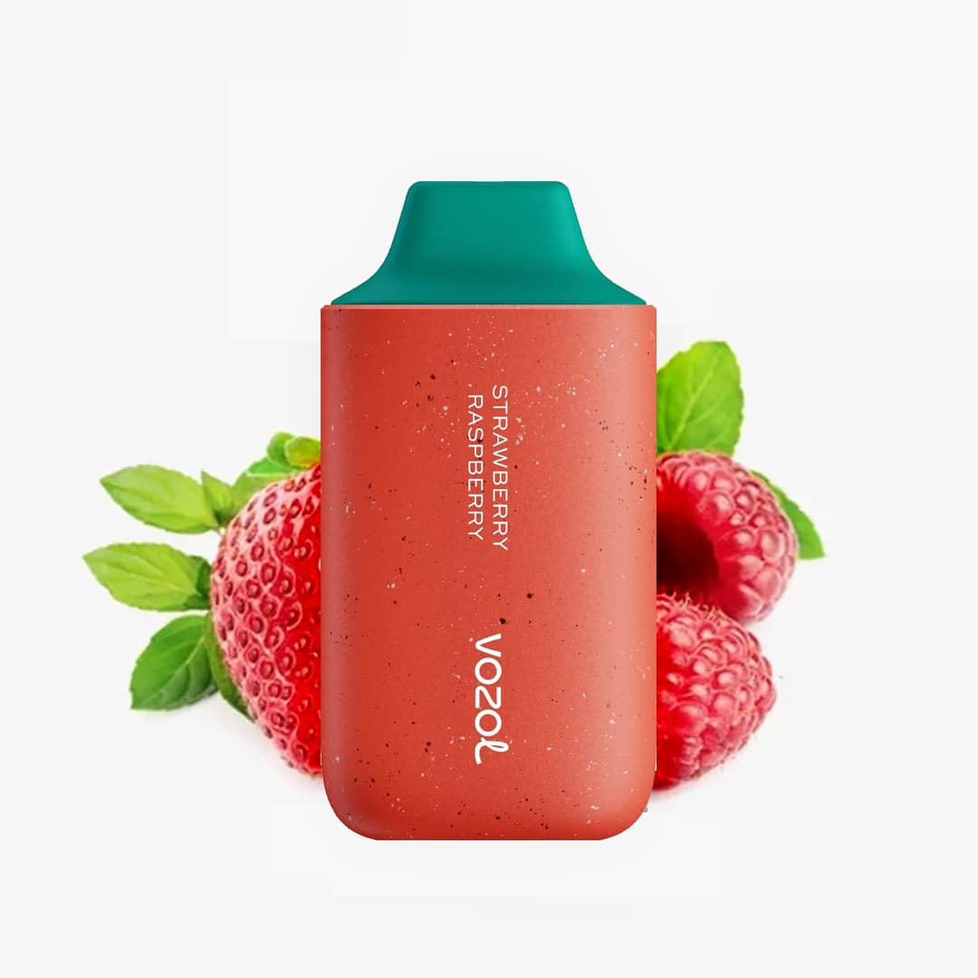 Vozol Star 6000 Puffs Strawberry Raspberry-(Without Box)